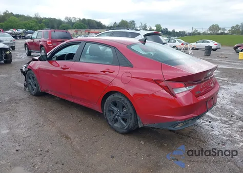 2022 Hyundai Elantra Sel z USA, uszkodzony, nr VIN KMHLM4AG4NU311544